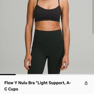 Lululemon Flow Y NULU Bra